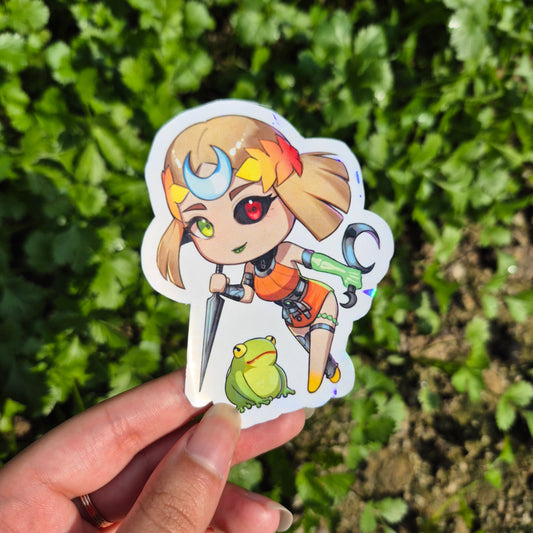 Melinoe - Hades 2 | Holographic Stickers