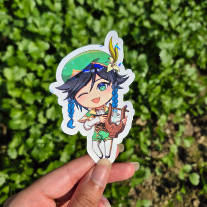 Archons - Genshin Impact | Holographic Stickers