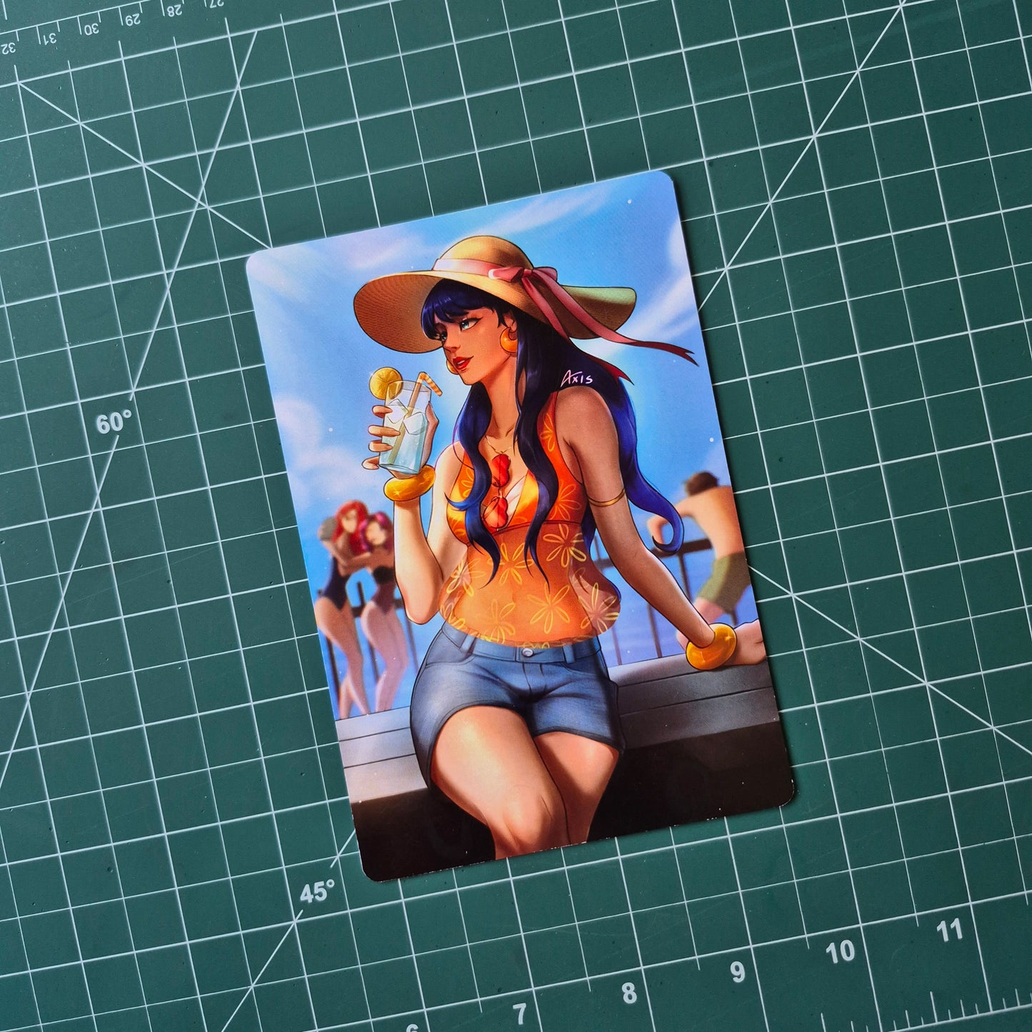 Beachtime Chaos | Postcard