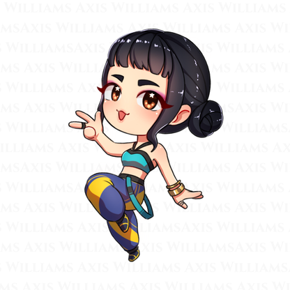 K-Pop Demon Hunters | Holographic Stickers