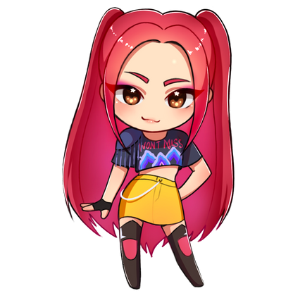 K-Pop Demon Hunters | Holographic Stickers