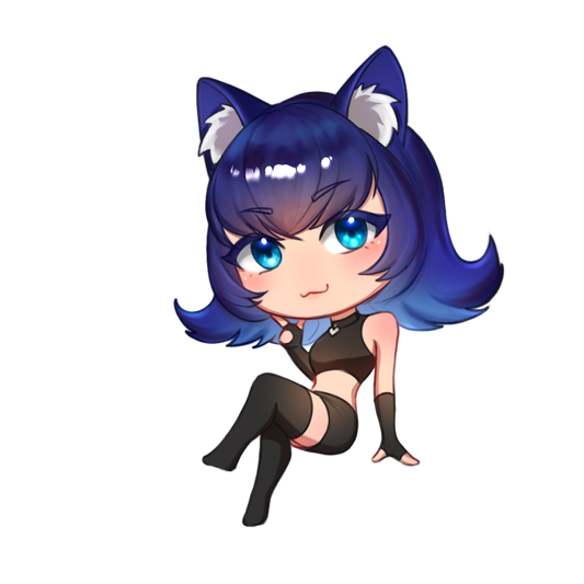 Original Characters | Holographic Stickers