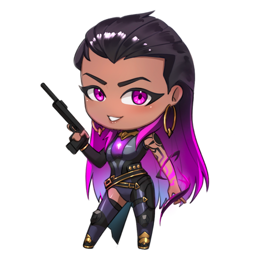 Valorant | Holographic Stickers