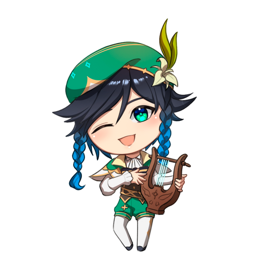 Archons - Genshin Impact | Holographic Stickers