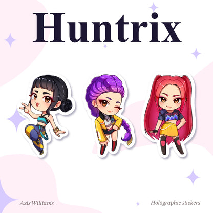 K-Pop Demon Hunters | Holographic Stickers