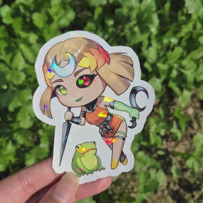 Melinoe - Hades 2 | Holographic Stickers