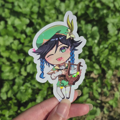 Archons - Genshin Impact | Holographic Stickers