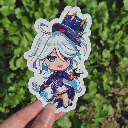 Archons - Genshin Impact | Holographic Stickers